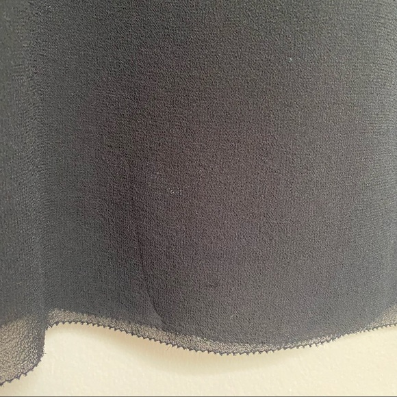 Wilfred Aritzia Rians Tank Blouse 100% Silk Black Extra Small - Picture 6 of 10